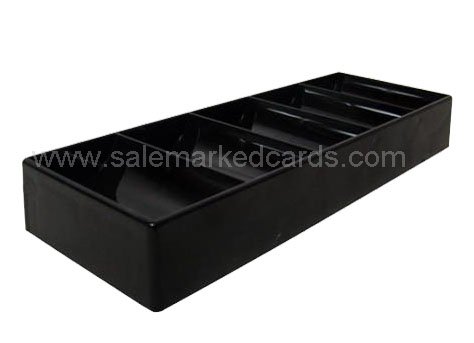 Schwarz Kunststoff Chip Tray