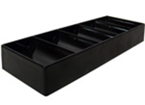Black Plastic Chip Tray